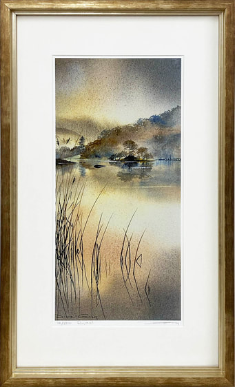 Rydal Water  limited edition print by Diane Gainey